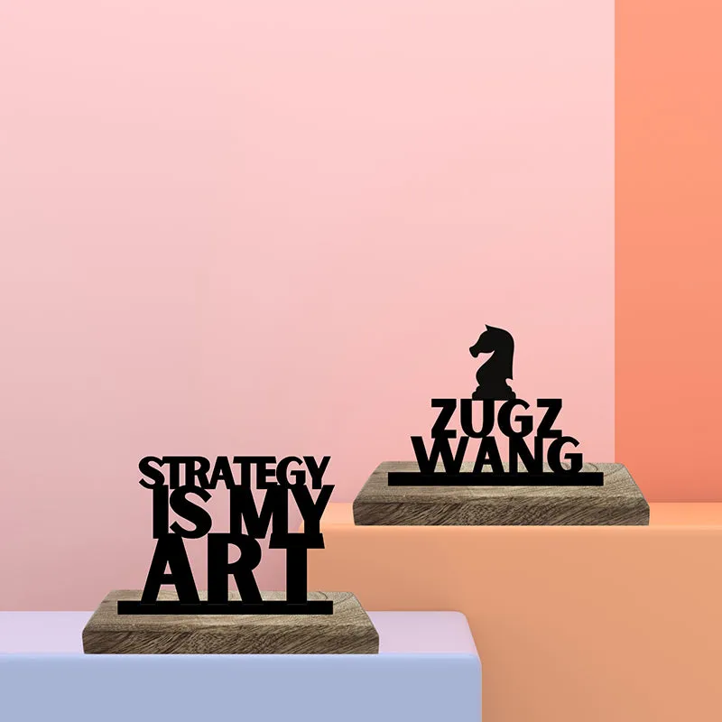 Strategic Art Showpiece - Set Of Two media 1
