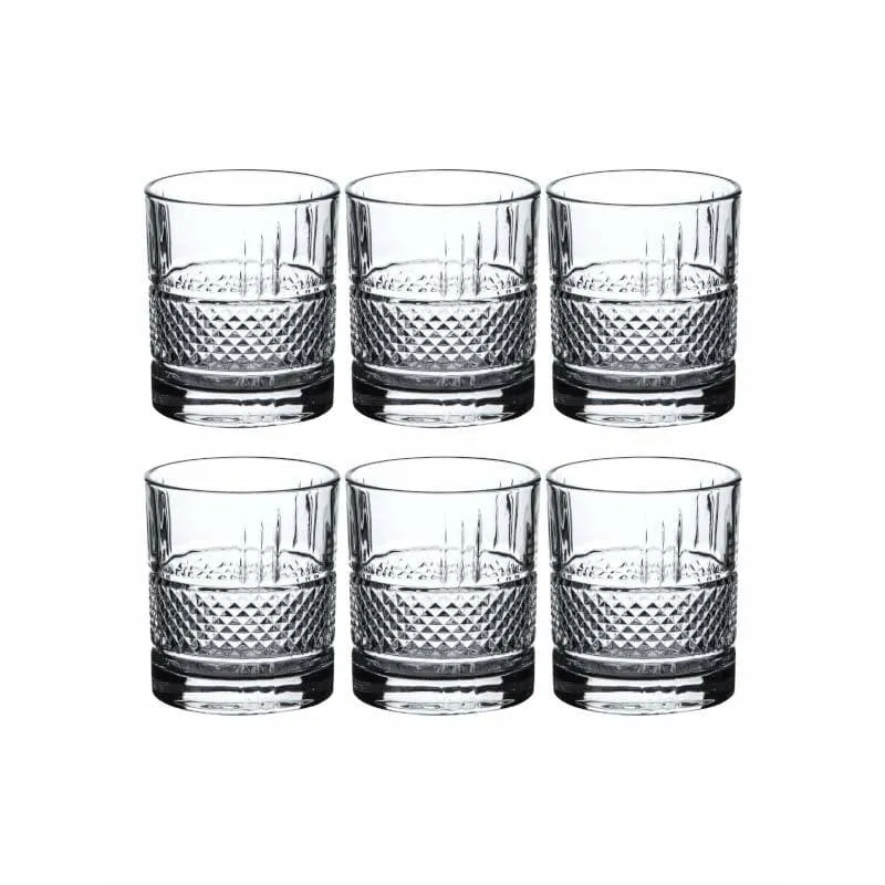 Cassey Old Fashioned Glasses (280 ML) - Set Of Six media 3