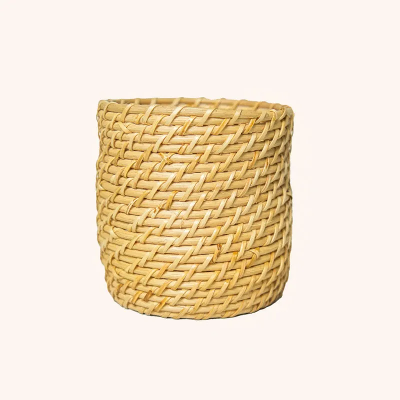 Vrita Rattan Cutlery Holder media 3