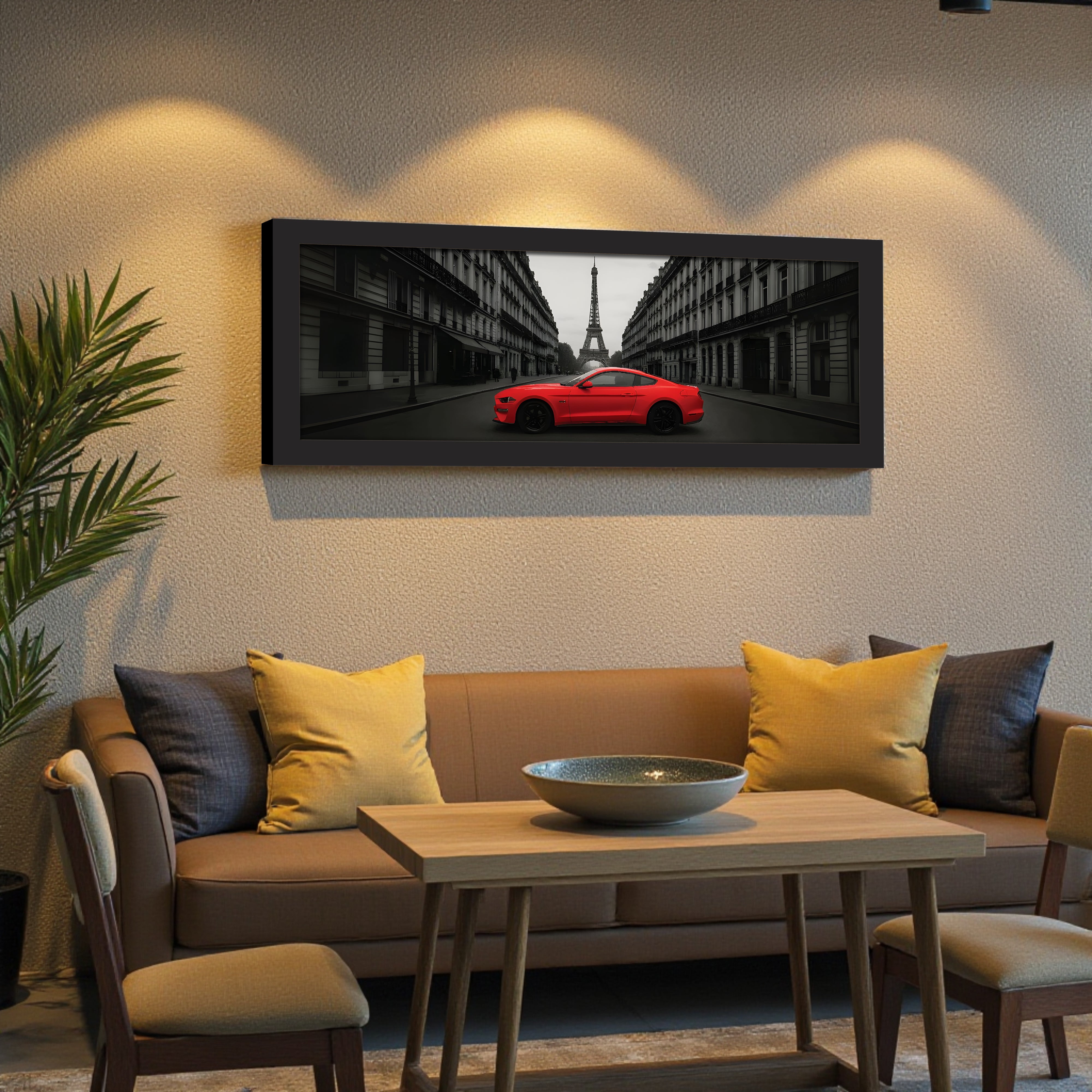 Velaro Luxury Sports Car Wall Painting With Frame media 5
