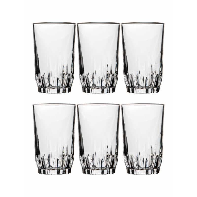 Texos Glass Tumbler (260 ML) - Set Of Six media 4