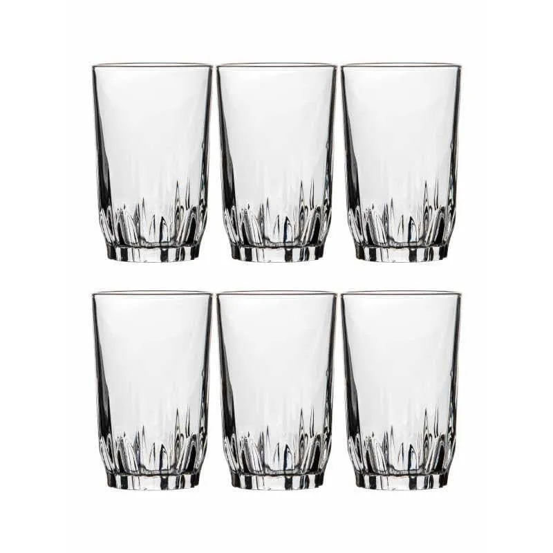 Texos Glass Tumbler (260 ML) - Set Of Six media 4