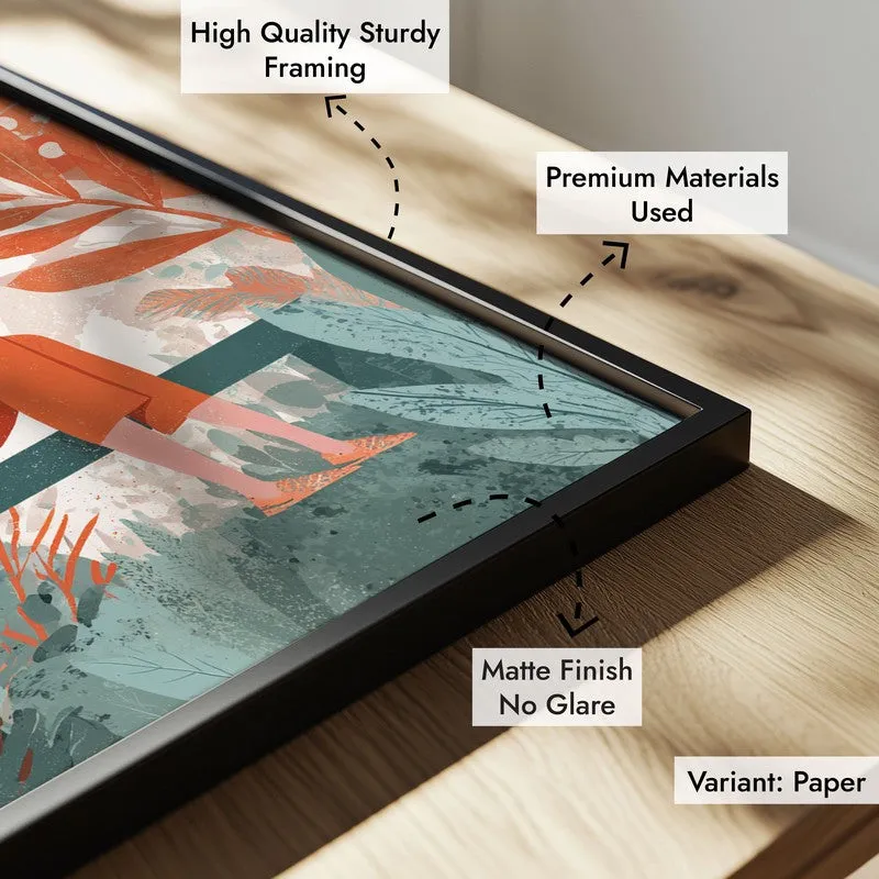 ForestReverie Canvas Wall Painting - Black Frame media 7