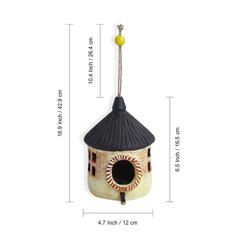 Patrangana Terracotta Bird Feeder media 6