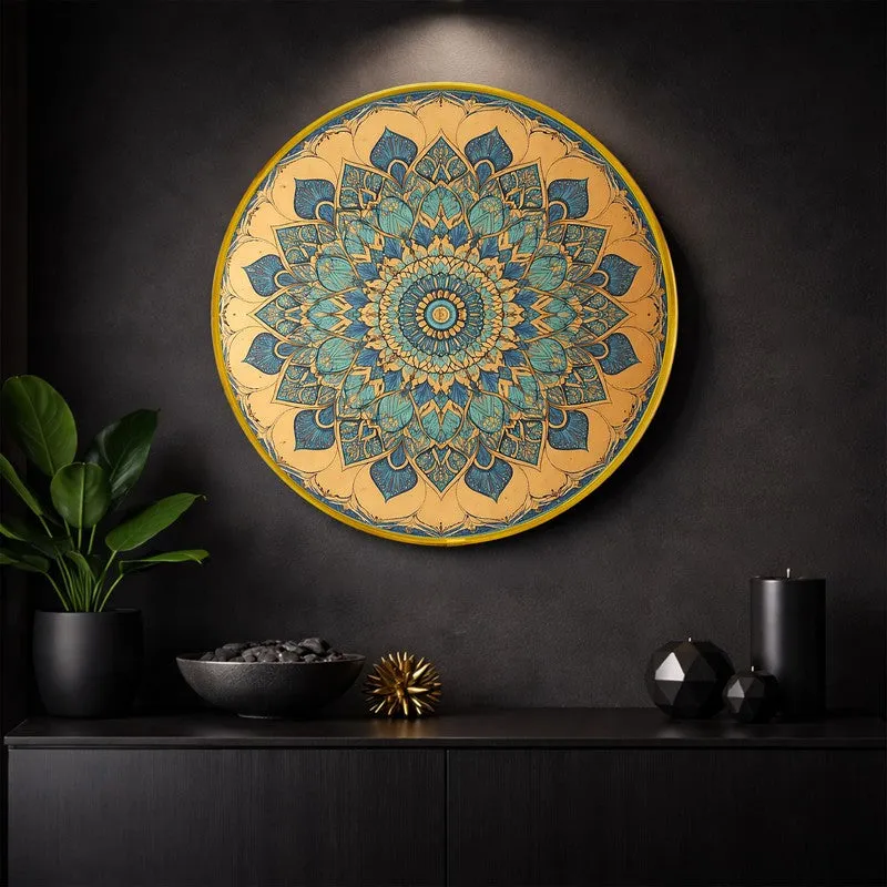 Intricate Mandala Paper Wall Art media 1