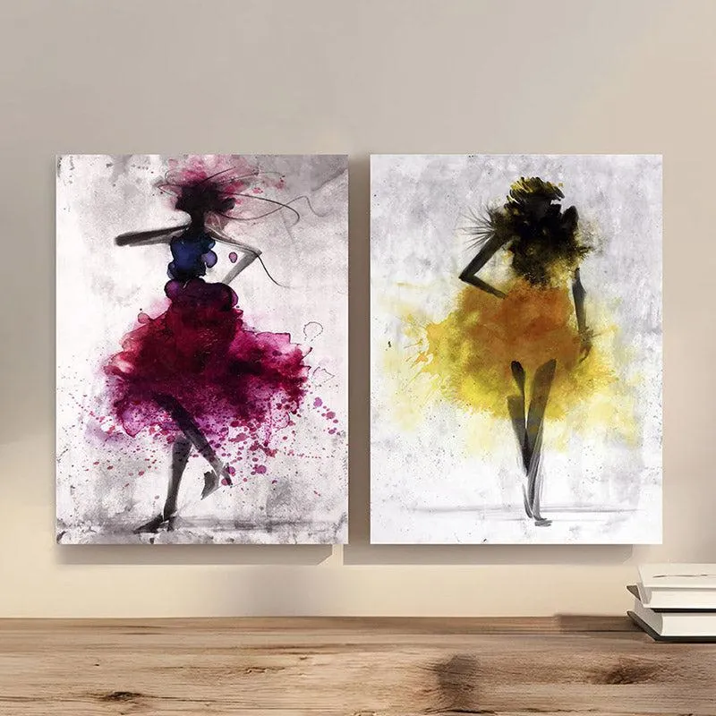 Clara Fem Wall Art - Set of Two media 3