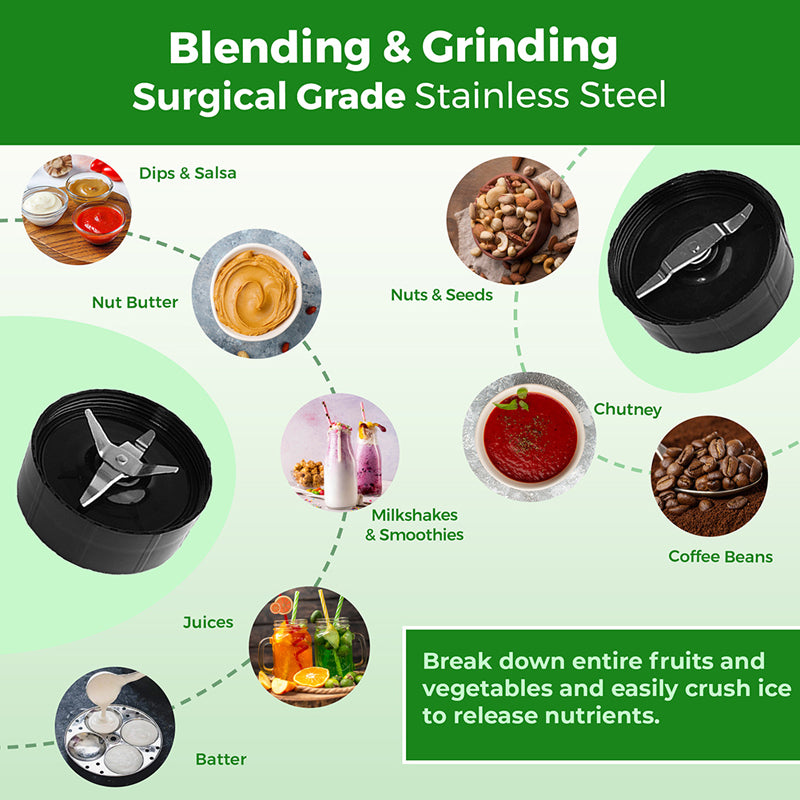 Balzano Nutri Bullet Mixer Grinder - 500 W media 6