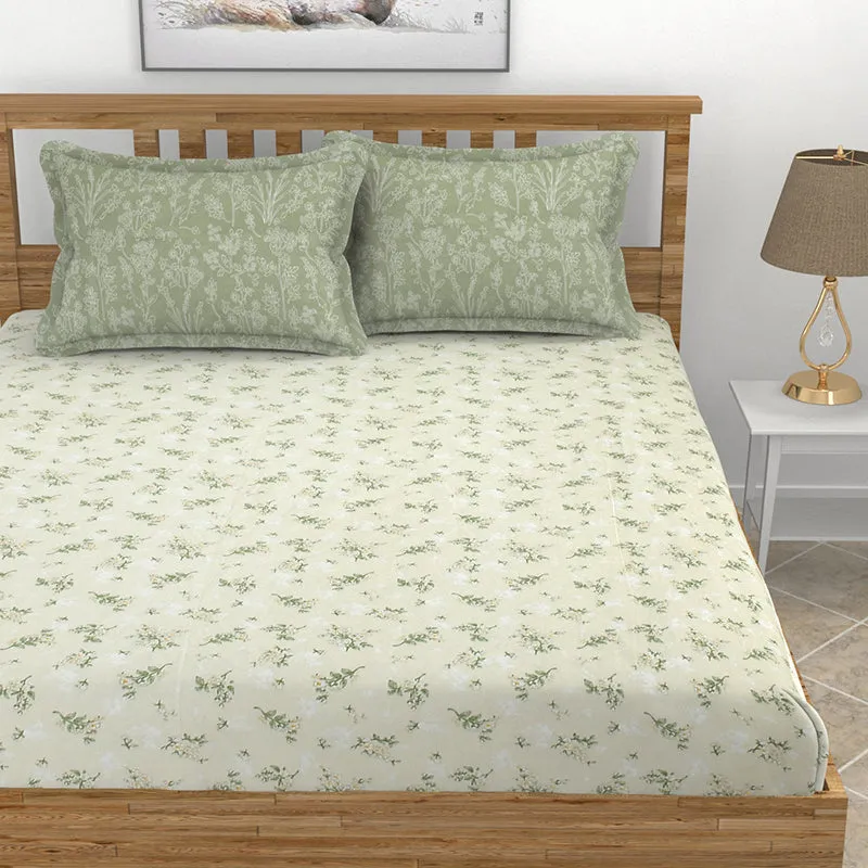 Henri Floral Microfiber Bedding Set - Five Piece Set media 3