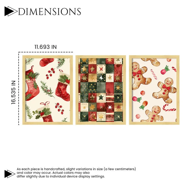 Twinkella Wall Painting - Set Of Three media 9