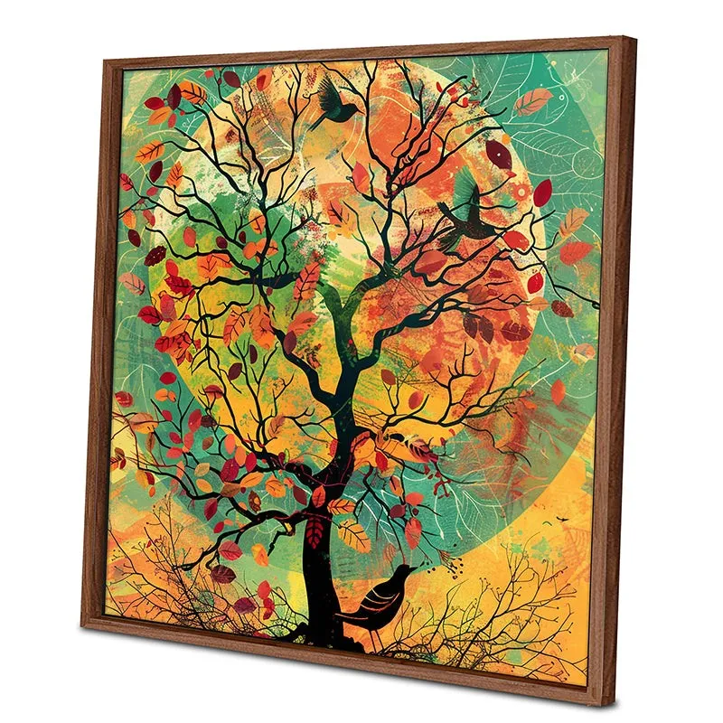 Nature Vibrato Wall Art With Frame media 4