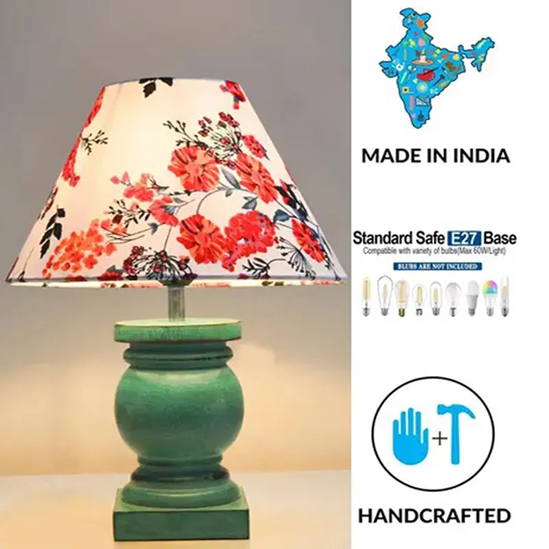 Aliora Nova Fleura Wooden Table Lamp media 4