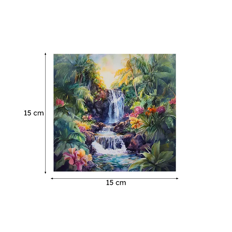 Vibrant Cascade Showpiece media 7