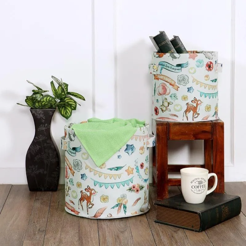 Nestled Laundry Basket media 4