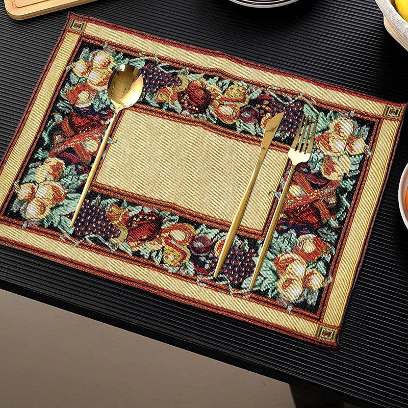 Adia Jacquard Woven Placemat - Set Of Six media 6