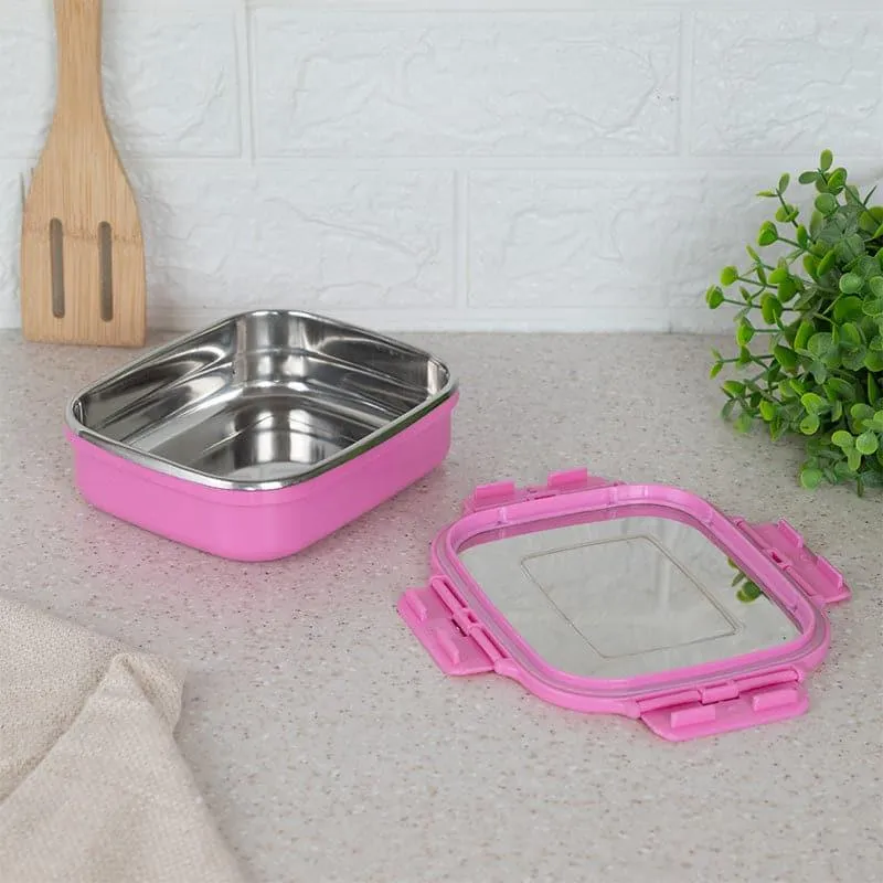 Vault Microwave Safe Lunch Box (Pink) - 575 mL media 5