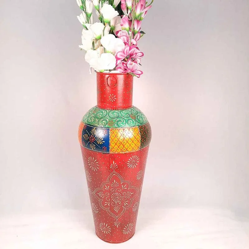 Haveli Heritage Iron Vase media 4