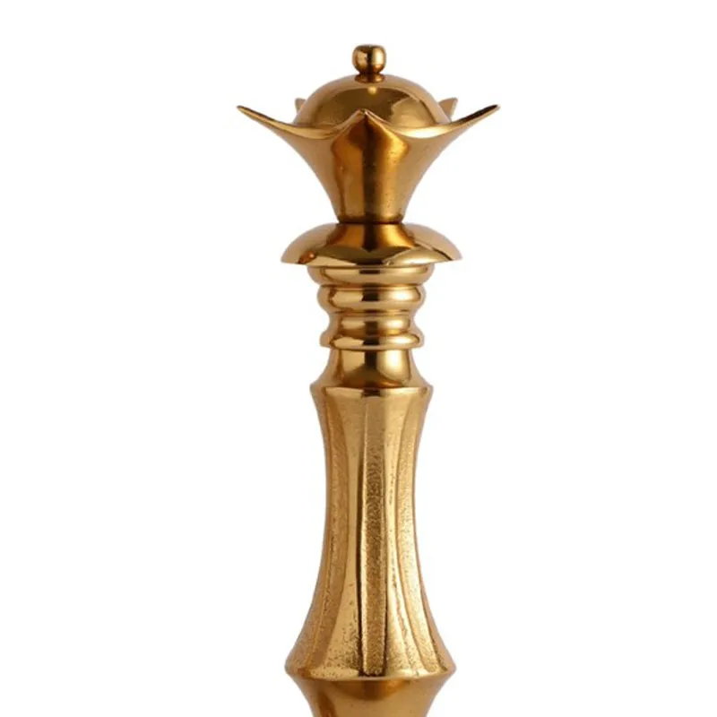 Elegant Queen Chess Piece- Gold media 4