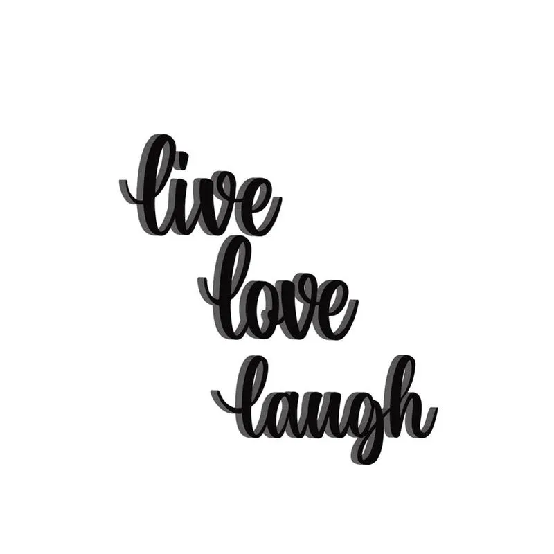Life Motto MDF & Wooden Wall Accent media 5