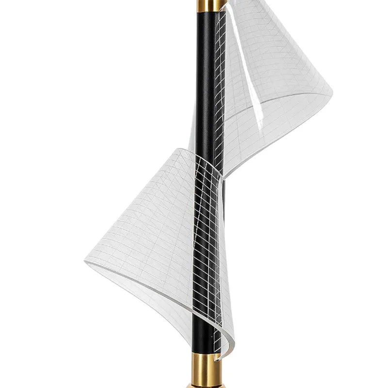 AarviDecor Emerson Accent Fabric Table Lamp - Gold media 6