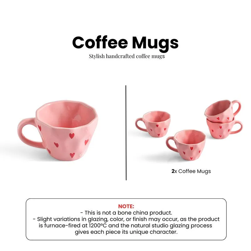 Poppy Ceramic Tea Cup (210 mL Each) - Set Of Four media 6