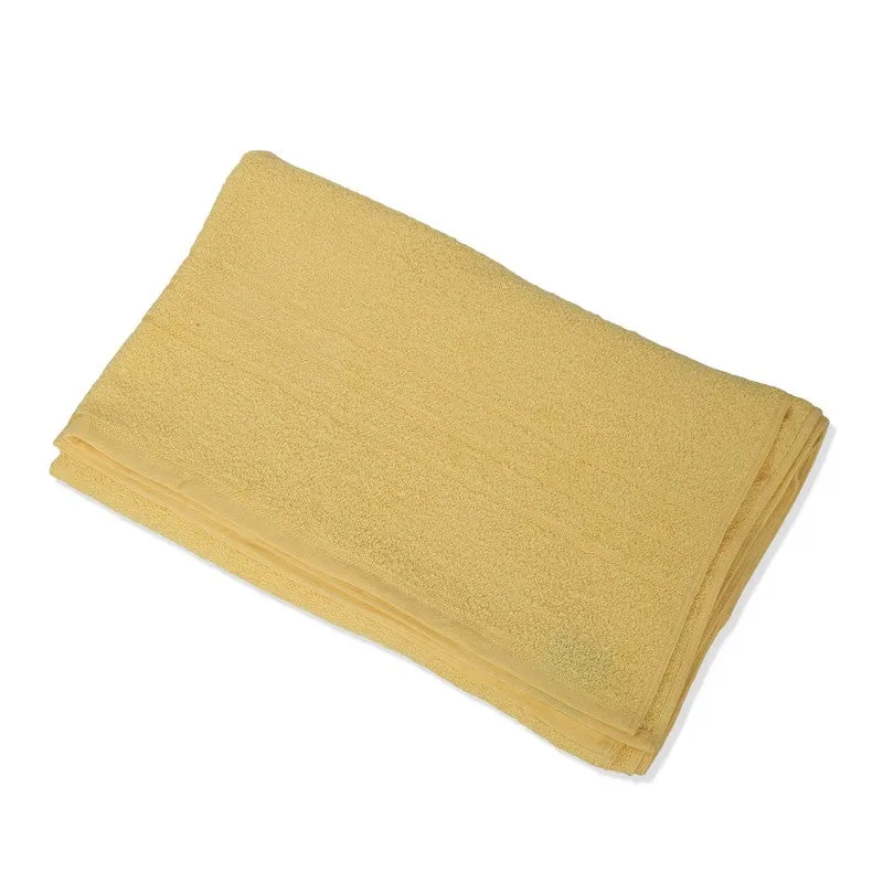 Monte Carlo Clean Wrap Pure Cotton Bath Towel - Yellow media 4