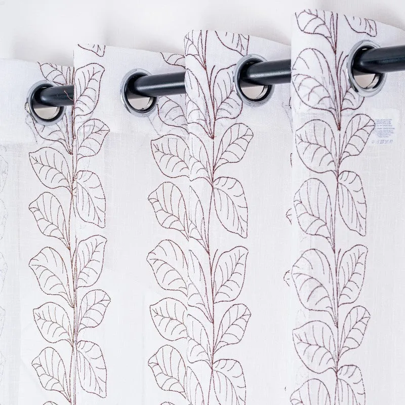 Ruzelle Artistic Texture Curtain - Set Of Two media 7