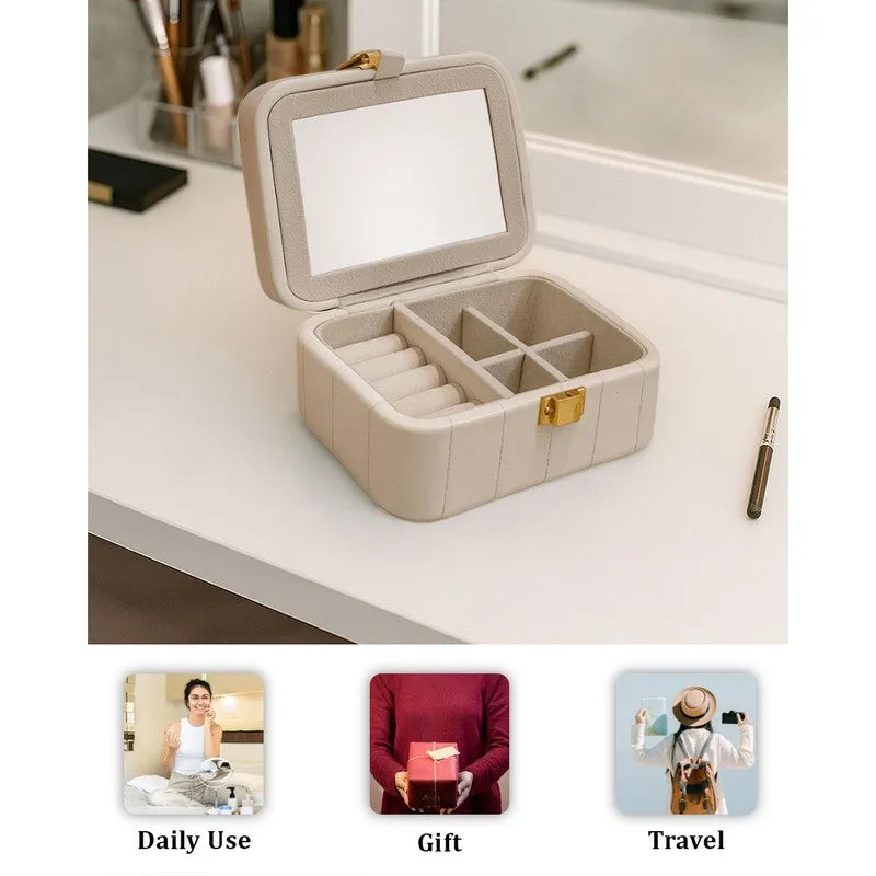 SereneVault Faux Leather Jewel Box media 5