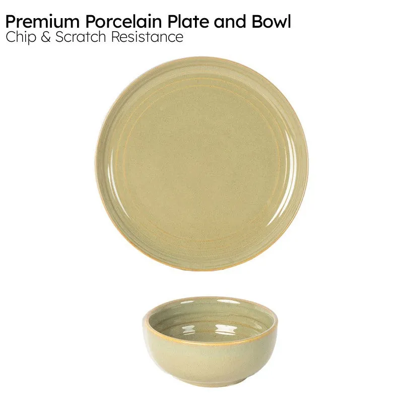 Estia Dinner Set (Olive Green) - 8 Piece Set media 5