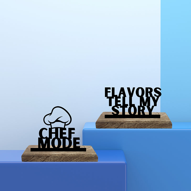 Chef Mode Showpiece - Set Of Two