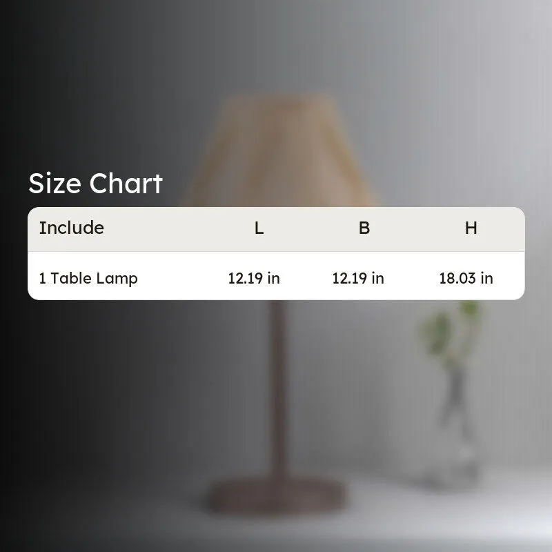 Noctra Glow Smocked Table Lamp - OffWhite media 9