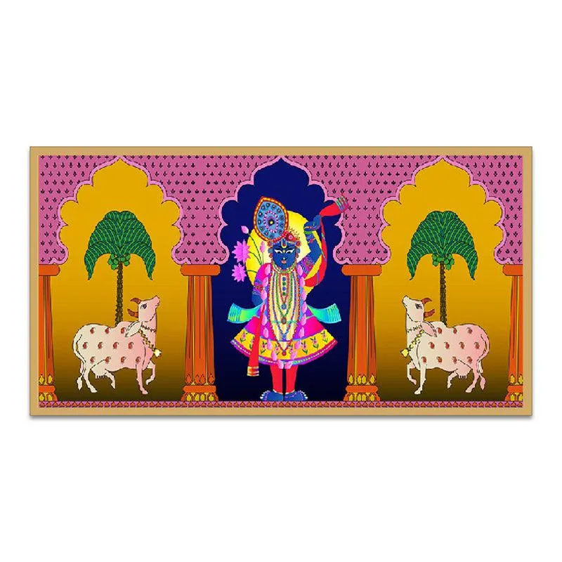 Govinda Natan Wall Painting With Frame media 6