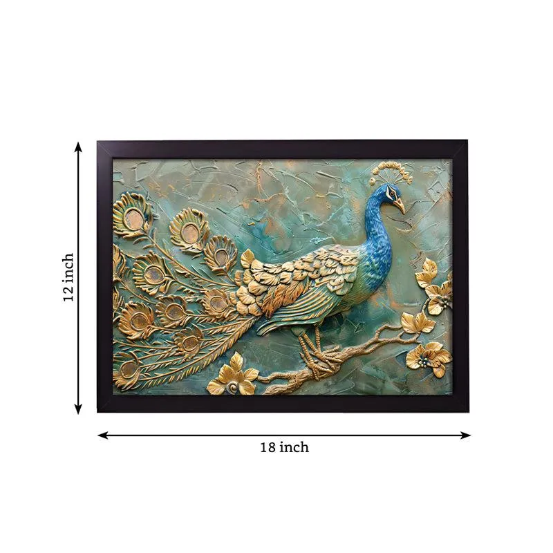 Azure Grace Wall Painting media 4
