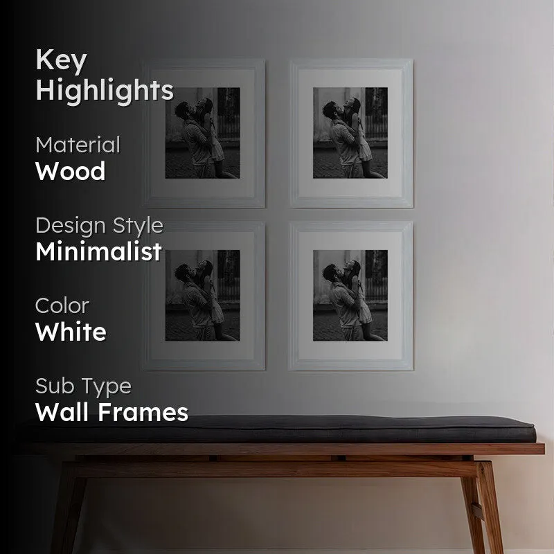 Troy Lite Photo Frame (White) - Set Of Four media 2