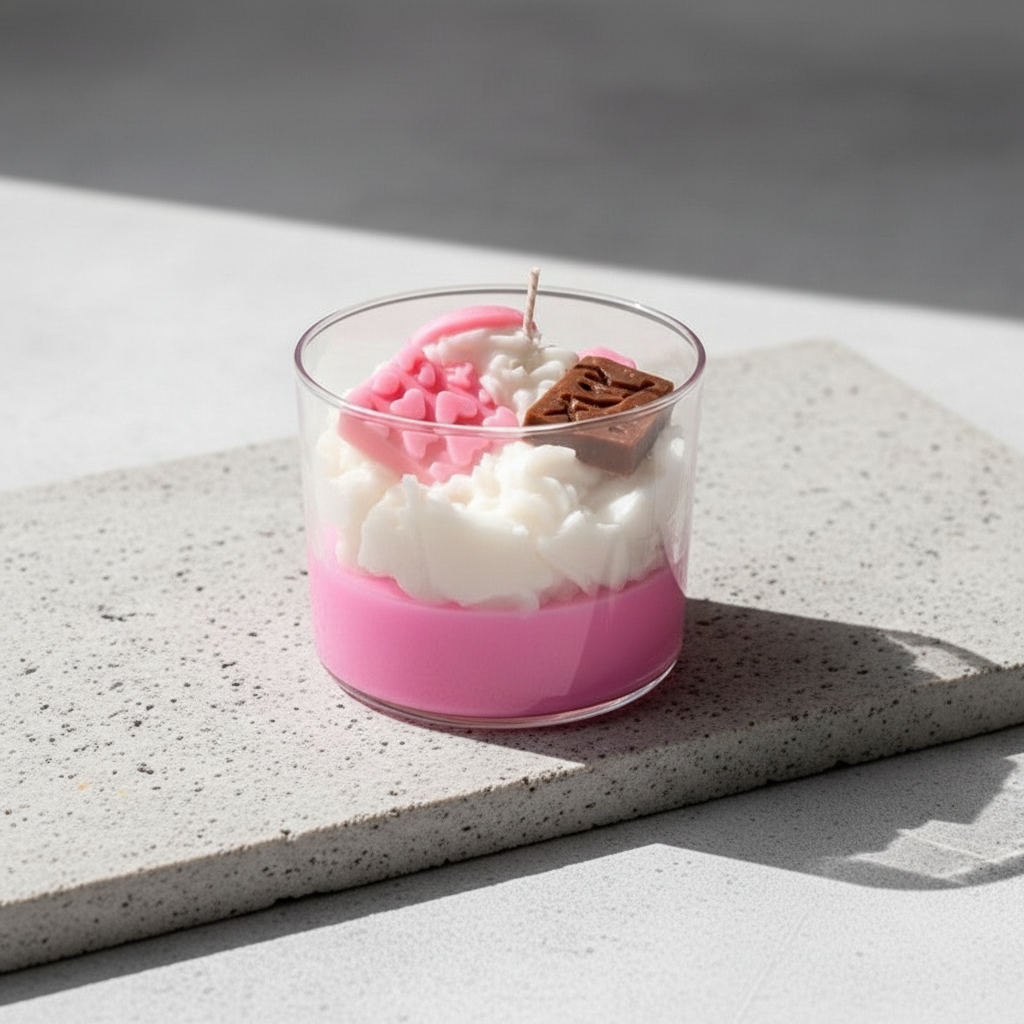 Eternal Love Candle Set - Pink