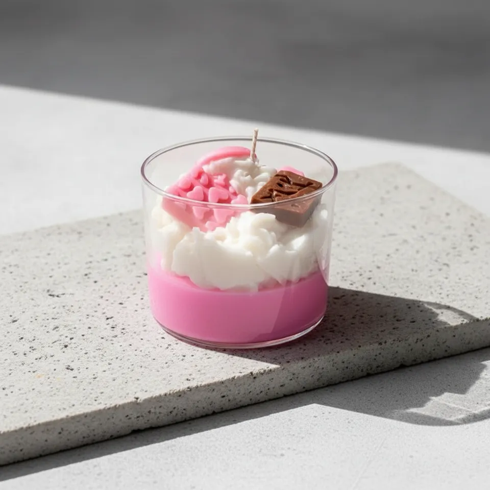 Eternal Love Candle Set - Pink media 1