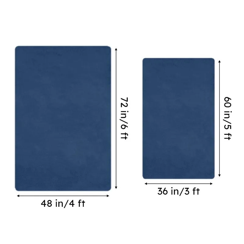 Ruffle Luxe Area Rug - Blue media 8