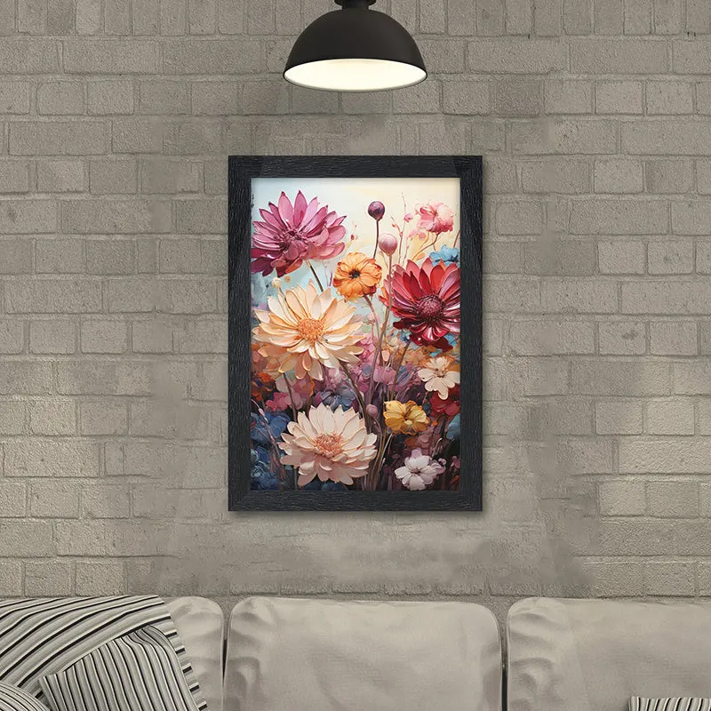 Melting Petals Wall Painting media 4