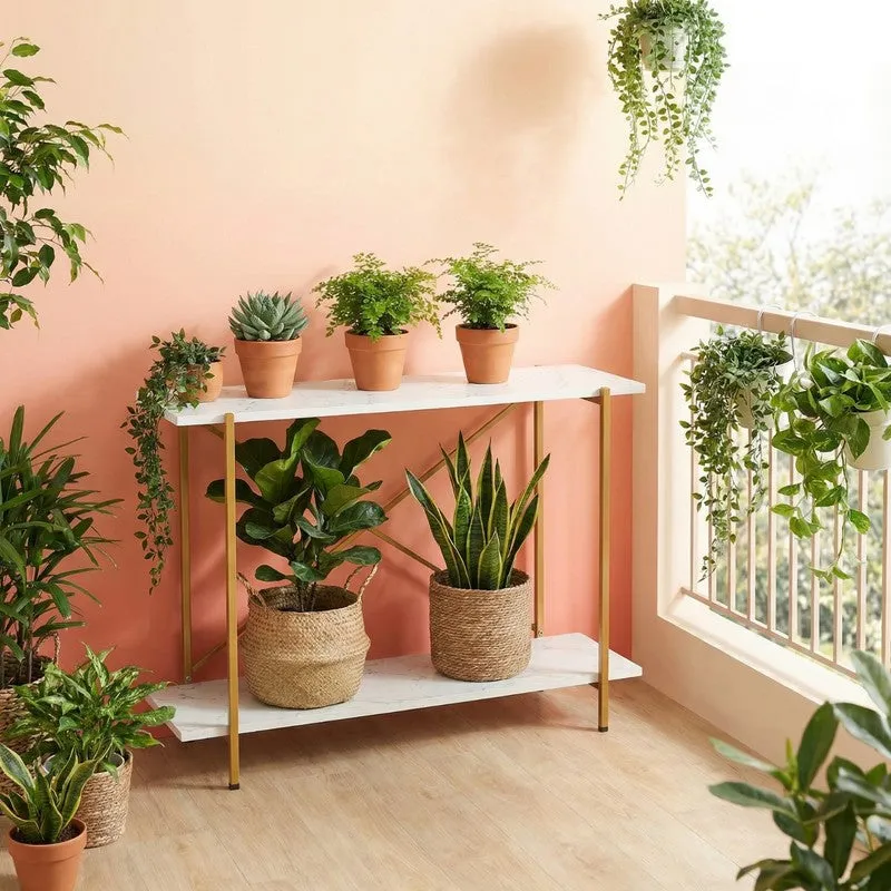 Verdure Metal Planter Stand - White media 4