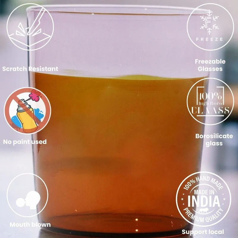 Terracotta Charm Tumbler Glasses(310 mL Each) - Set Of Six media 5
