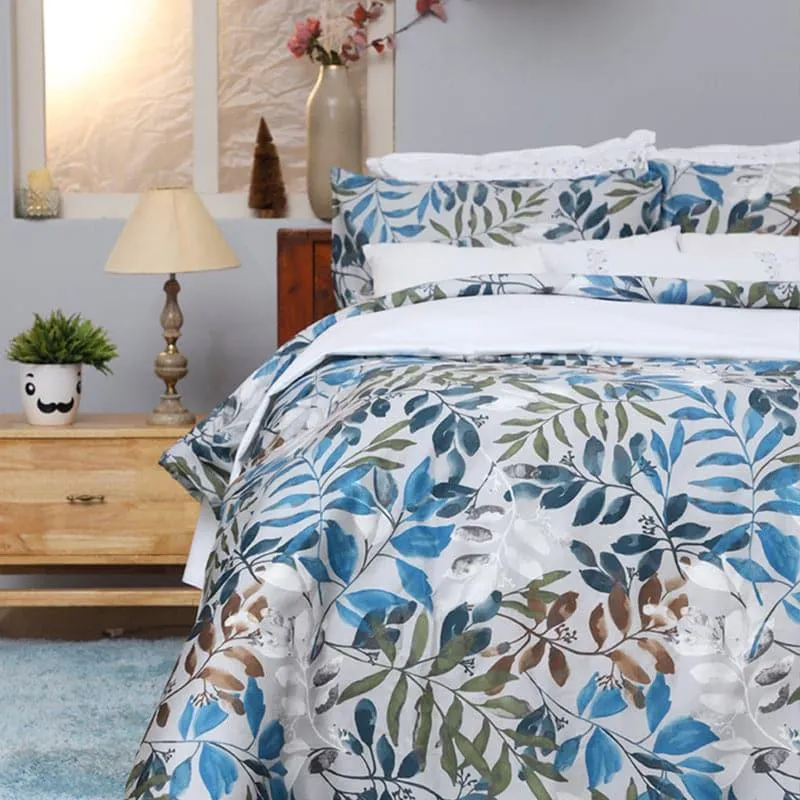 Bloomscape Glam Cotton Bedsheet - 254 TC media 3