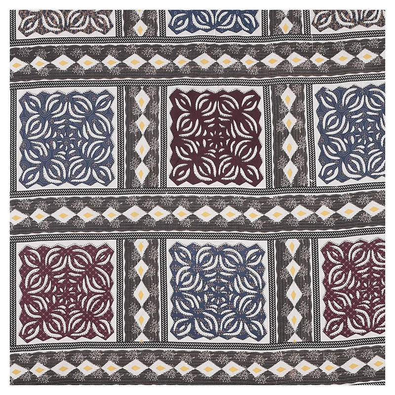 Ayatana Ethnic Cotton Diwan Set (Blue) - Eight Piece Set media 7