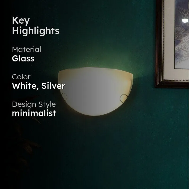 Hemi Hara Glass Wall Lamp media 2