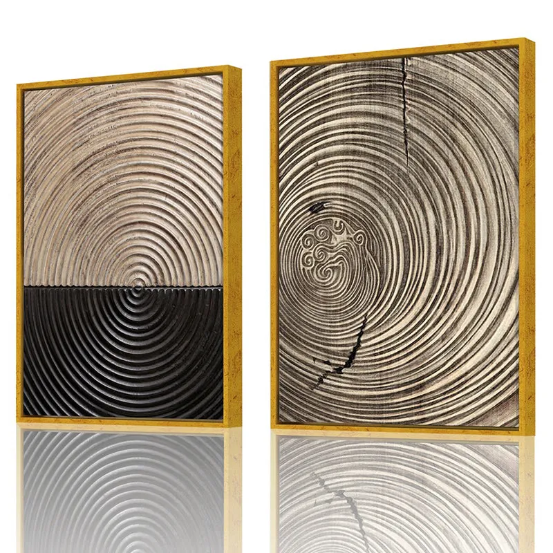Geometric Harmony Canvas Wall Art media 3