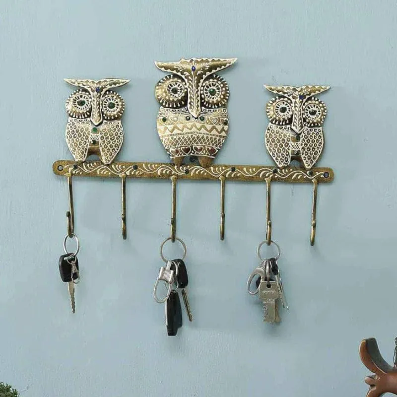 Owl Parliament Key Holder media 1