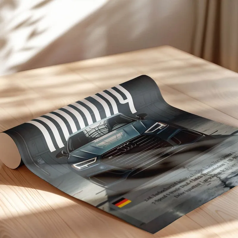 German Precision Wall Poster media 4