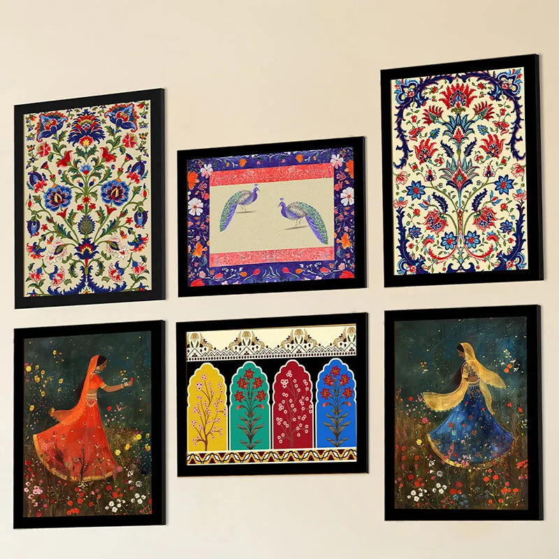 Ottoman Dreams Wall Art - Set Of Six media 3