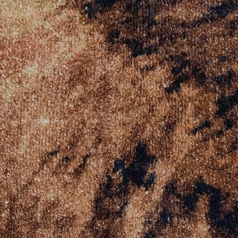 Veyric Abstract Micro Fiber Area Rug - Brown media 4