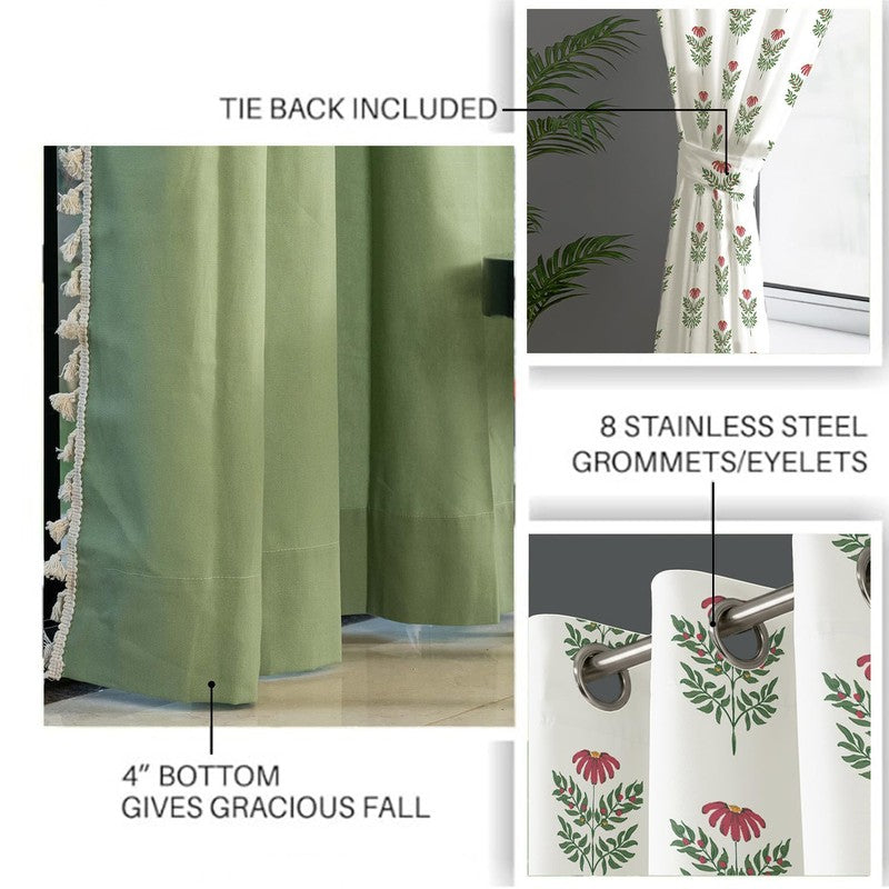 Urban Space Amara Curtains - Set Of Three media 5