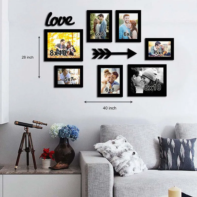 Valentine Embrace Plastic Photo Frame - Set Of Nine media 5