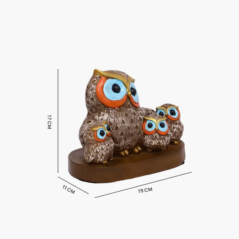 Night Watch Owl Polyresin Showpiece media 7
